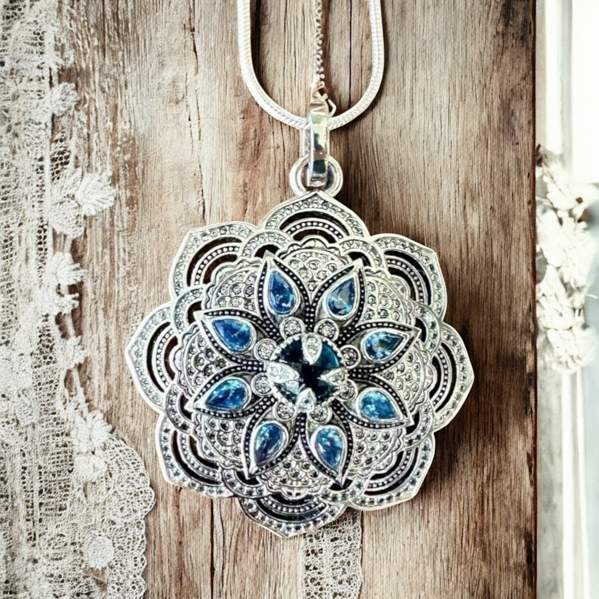 Blue Belle Pendant